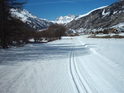 Location Nevache , Vallée de la Clarée : pistes de ski de fond
